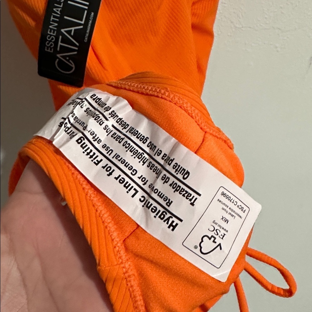 Plus Solid Rib Swimsuit - Picture 4 of 6